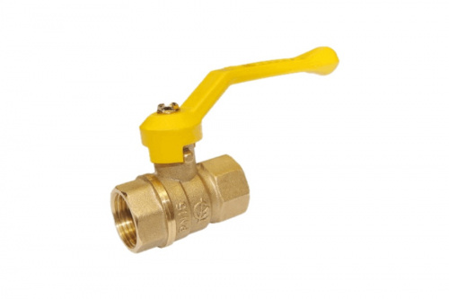 Кран шаровый 11б27п ГАЗ СТАНДАРТ DN-15 В/В рычаг Pn40 ГАЛЛОП, фото