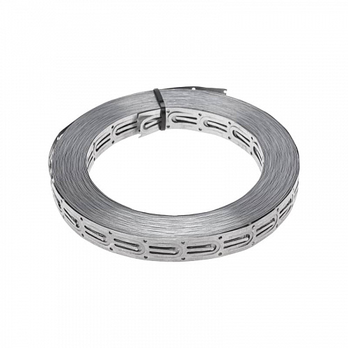 Монтажная перфорированная лента для кабельного теплого пола Rexant 20х0,55 мм 20 м 07-7120-4, фото фото 2