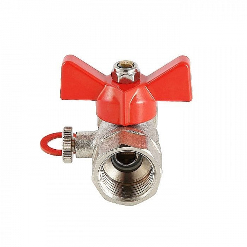 Кран шаровый для манометра VT.807.N.04 1/2" с внутренней резьбой, фото фото 2