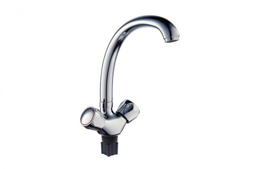 Смеситель ROEGEN RR024B для кухни, 1/2" м/к, на гайке, усиленный, фото