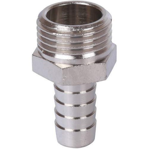 Штуцер Stout 1/2х12 НР никелированный SFT-0067-001212, фото