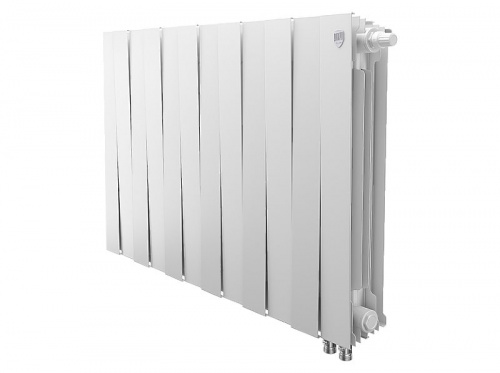 Радиатор биметаллический Royal Thermo Pianoforte 500 VDR Bianco Traffico 12 секций, фото