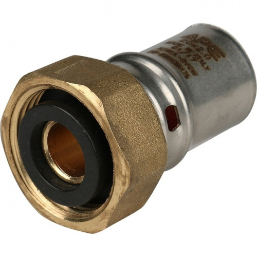 Пресс муфта с накидной гайкой Stout 3/4x20 для м/п труб SFP-0016-003420, фото