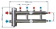 Распределительный коллектор с гидрострелкой GSK 25-3.1 ECO 60 кВт