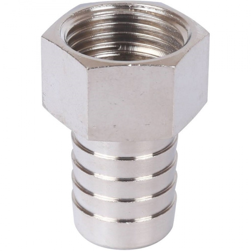 Штуцер Stout никелированный 1/2х18 ВР SFT-0066-001218, фото