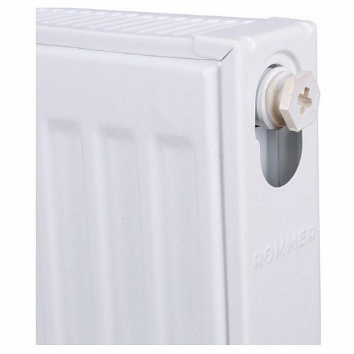 Радиатор панельный 11 тип ROMMER 11/500/1200 Ventil с нижним подключением фото 3