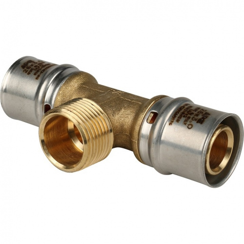 Пресс тройник  Stout НР 26х3/4х26 для м/п труб SFP-0008-263426, фото