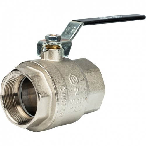 Кран шаровый полн. прох. 2" В/В ручка, STOUT, фото