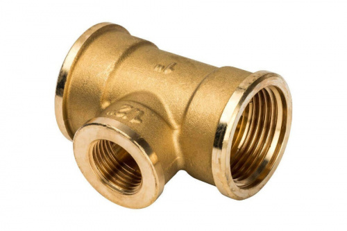 Тройник переходной Stout 1х1/2х1 ВВВ SFT-0021-001121, фото