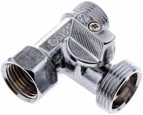 Кран шаровый трехпроходной 1/2x3/4x1/2" н/н/в Arco Mini 0233510, фото фото 2