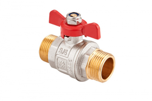 Шаровый кран MVI Premium BV.515 3/4 ПП бабочка, фото