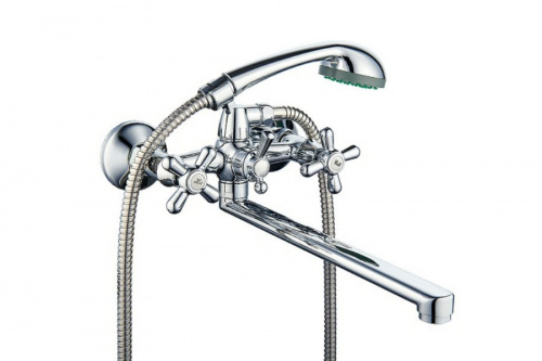 Смеситель ROEGEN RP120B для ванны, 1/2" м/к, плоский излив, фото