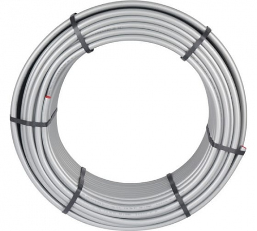 Труба STOUT PE-Xc/Al/PE-Xc 16x2,6 из сшитого полиэтилена стабильная серая (бухта 100 м), фото фото 3