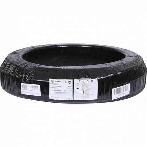 Труба STOUT PEX-A 25х3,5 из сшитого полиэтилена с кислородным слоем серая (бухта 50 м), фото фото 2