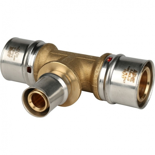 Пресс тройник редукционный Stout 32х20х32 для м/п труб SFP-0005-322032, фото