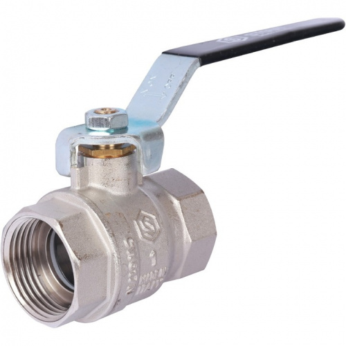 Кран шаровый 1" В/В, ручка, STOUT, фото
