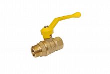 Шаровый кран 11Б27п1 газовый 1/2"ПМ ручка рычаг, фото