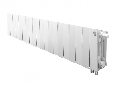 Радиатор биметаллический Royal Thermo PianoForte 200 VDR Bianco Traffico 20 секций Радиатор биметаллический Royal Thermo PianoForte 200 VDR Bianco Traffico 20 секций, фото