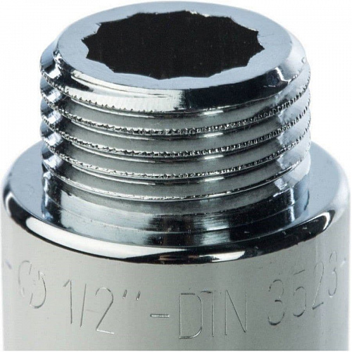 Удлинитель хромированный Stout ВН 1/2х80 SFT-0002-001280, фото фото 3