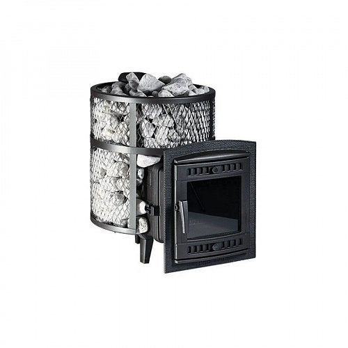 Печь для бани ПроМеталл Атмосфера M сетка нержавейка p0041, фото фото 3