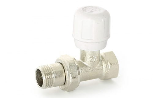 Вентиль Uni-Fitt ручной 1/2 прямой быстрого монтажа, фото