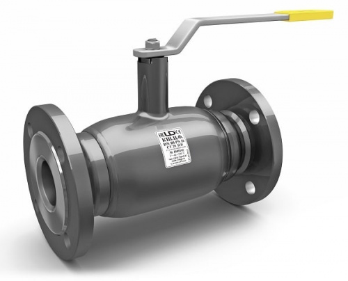 Кран шаровый LD фланцевый КШЦФ ст. 20 Ду10 Ру4,0 полнопроходной, фото