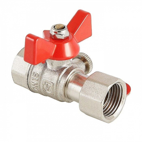 Кран шаровый для манометра VT.807.N.04 1/2" с внутренней резьбой, фото фото 5