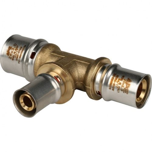 Пресс тройник редукционный Stout 26х16х20 для м/п труб SFP-0005-26162, фото