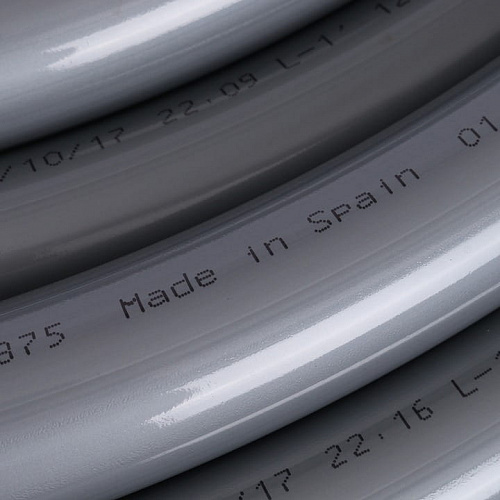 Труба STOUT PEX-A 32х4.4 из сшитого полиэтилена с кислородным слоем серая (бухта 50 м), фото фото 3