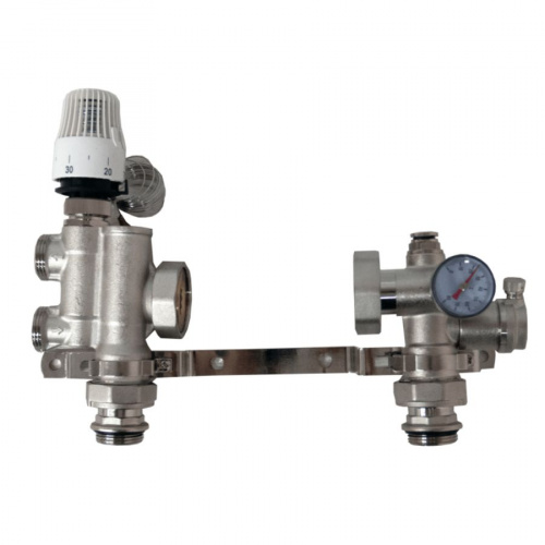 Насосно-смесительный узел OTMO БЕЗ насоса латунь, фото