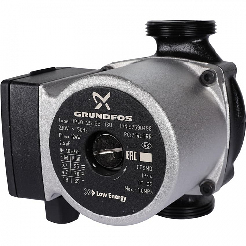 Насосно-смесительный узел Stout с термостатическим клапаном и насосом Grundfos UPSO 25-65 130, фото фото 2