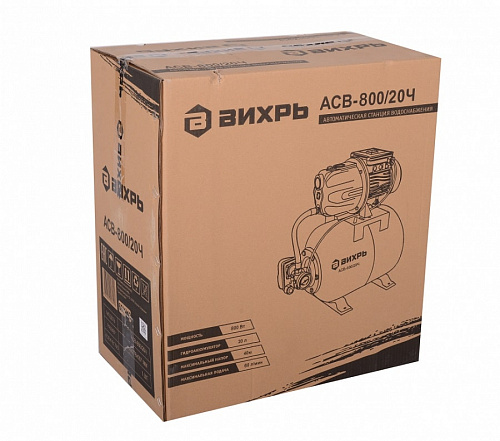 Насосная станция Вихрь АСВ-800/20Ч фото 9