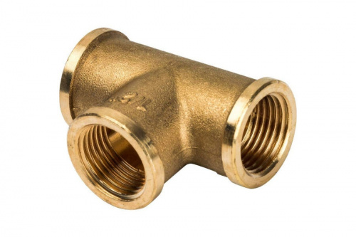 Тройник Stout 1/2 ВВВ SFT-0019-000012, фото