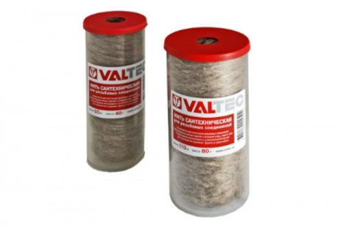 Нить сантехническая льняная VALTEC 55м, фото