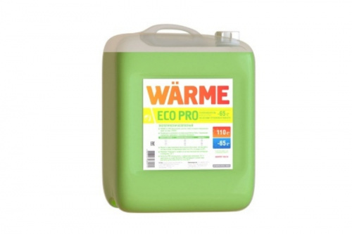 Теплоноситель Warme Eco Pro 65 канистра 10 кг, фото