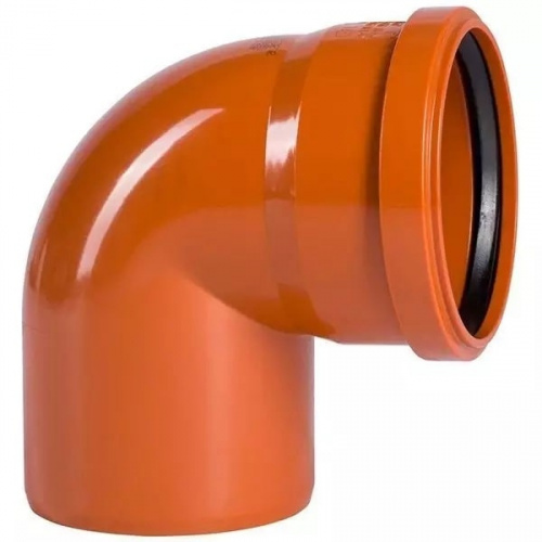 Отвод канализационный наружный 160 87гр. , фото
