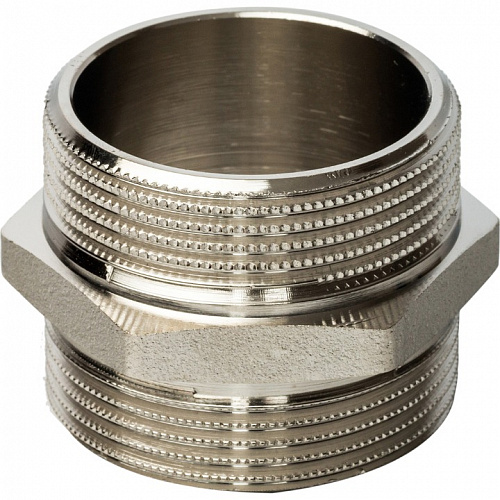 STOUT Ниппель Н/Н 1 1/4" никелированный SFT-0004-114114, фото фото 5