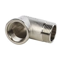 stout угольник в/н 1" никелированный sft-0012-000001