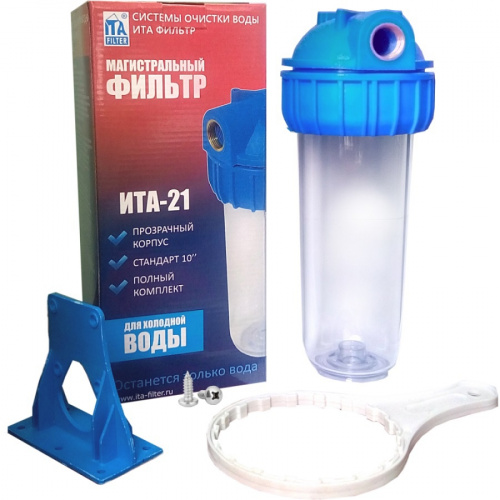 Фильтр-колба ИТА-фильтр 10" 3/4" ( на гайке) F20121-3/4, фото