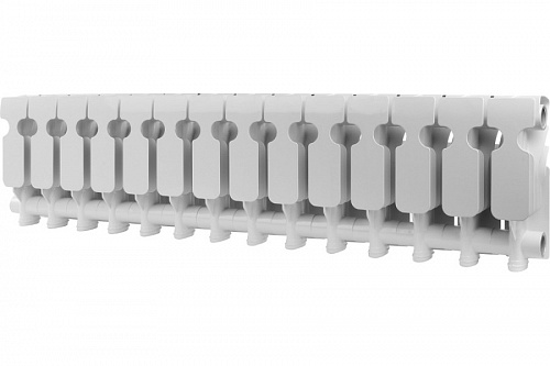 Радиатор алюминиевый Rommer Plus 200 14 секций, фото фото 2