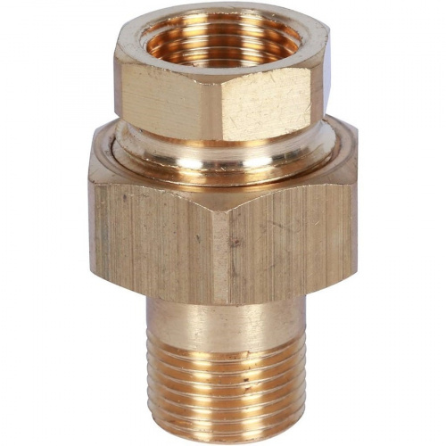 Разъемное соединение Stout американка 3/8 ВН уплотнение под гайкой o-ring кольцо SFT-0040-000038, фото