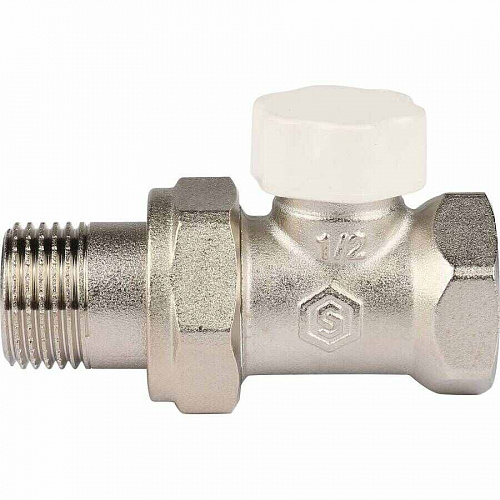 Клапан запорно-балансировочный STOUT прямой 1/2 SVL-1176-000015, фото фото 2