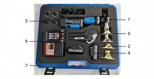 Инструмент для монтажа аксиальных фитингов 16-32 аккумуляторный, фото фото 2