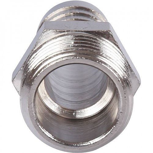 Штуцер Stout никелированный 1/2х16 НР SFT-0067-001216, фото фото 5