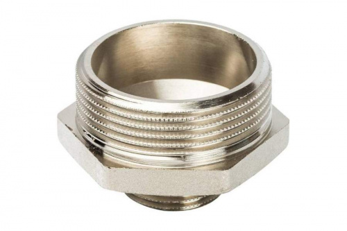 STOUT Ниппель переходной 1 1/2"х3/4" никелированный SFT-0004-011234, фото
