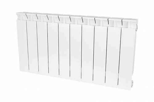 Радиатор биметаллический Stout Style 350 10 секций боковое подключение, фото фото 2