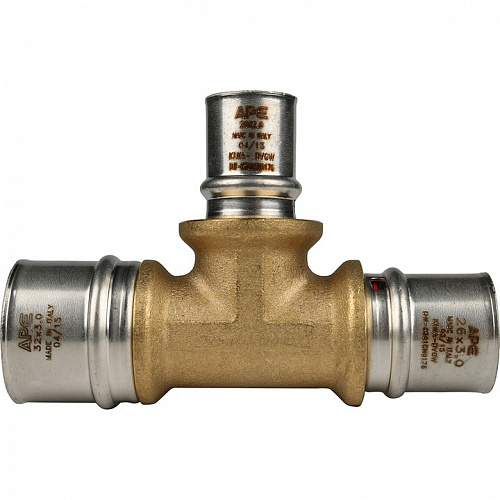 Пресс тройник редукционный Stout 32х20х26 для м/п труб SFP-0005-322026, фото фото 5