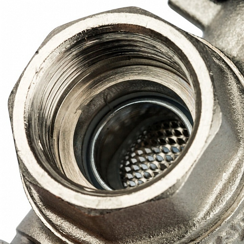 Кран шаровый Stout с фильтром 1/2 ручка-бабочка, фото фото 4