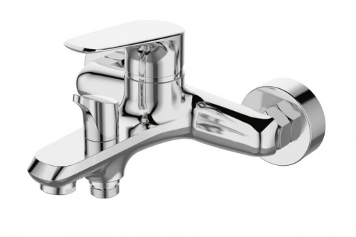 Смеситель DEVIDA ARBO для ванны, с литым изливом и дивертором, фото