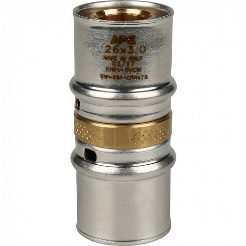 Пресс муфта соединительная Stout 26x26 для м/п труб SFP-0003-002626, фото фото 2